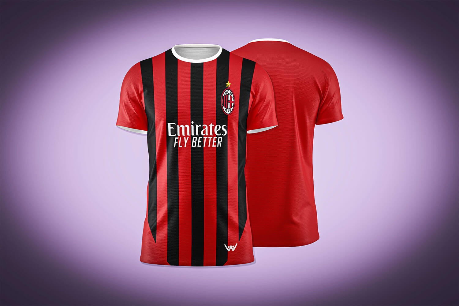 AC Milan Football Club Jersey